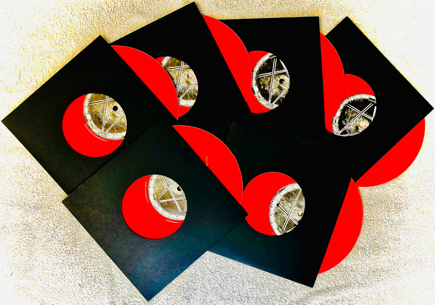 SLAYER - Repentless - Cofanetto Deluxe n° 6 x 45rpm Vinile Rosso (Ed. Lim. Numerata 2500 copie)