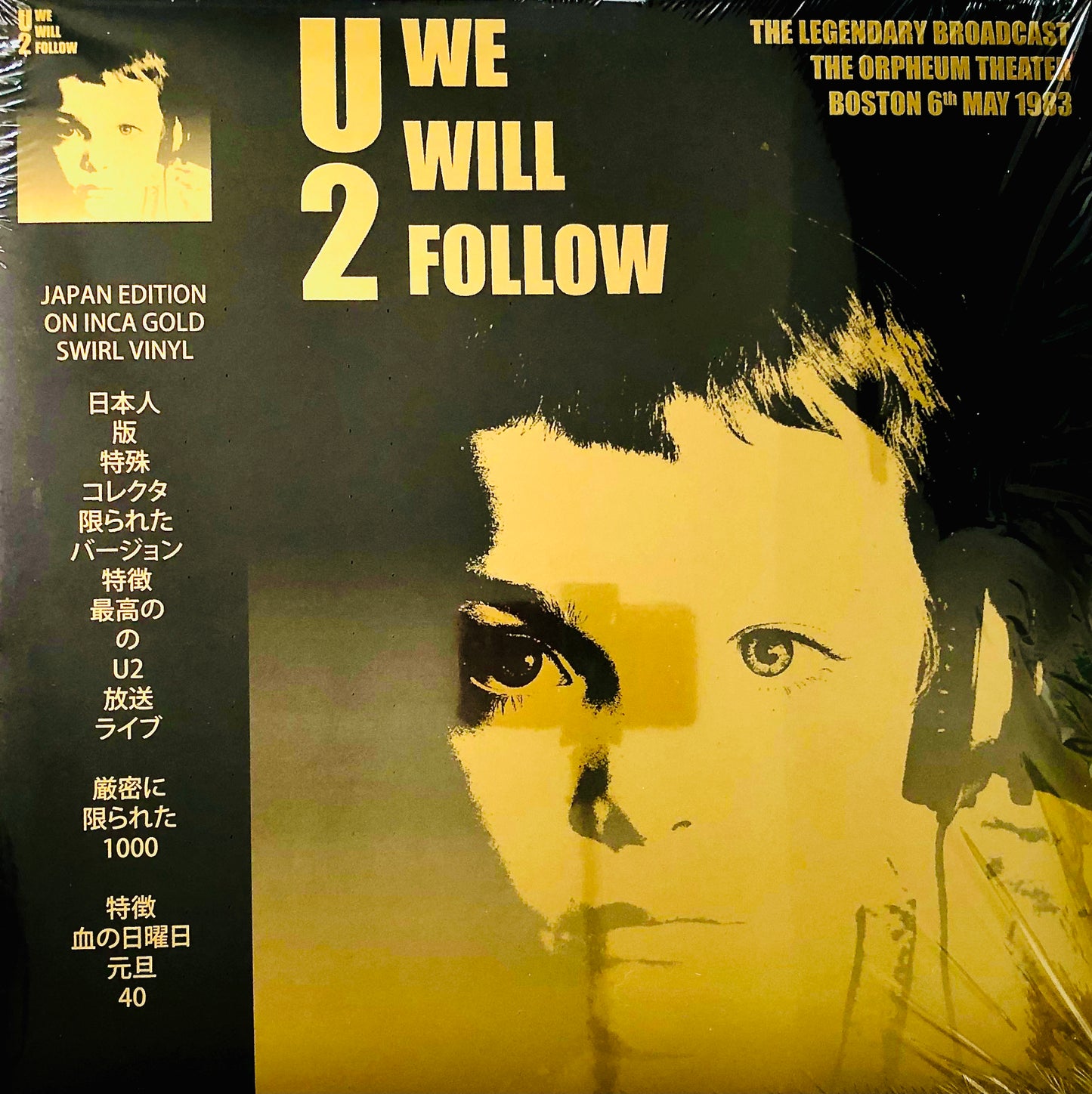 U2 - We Will Follow - Vinile Dorato (Edizione Giapponese) (Ed. Lim. 1000 copie)