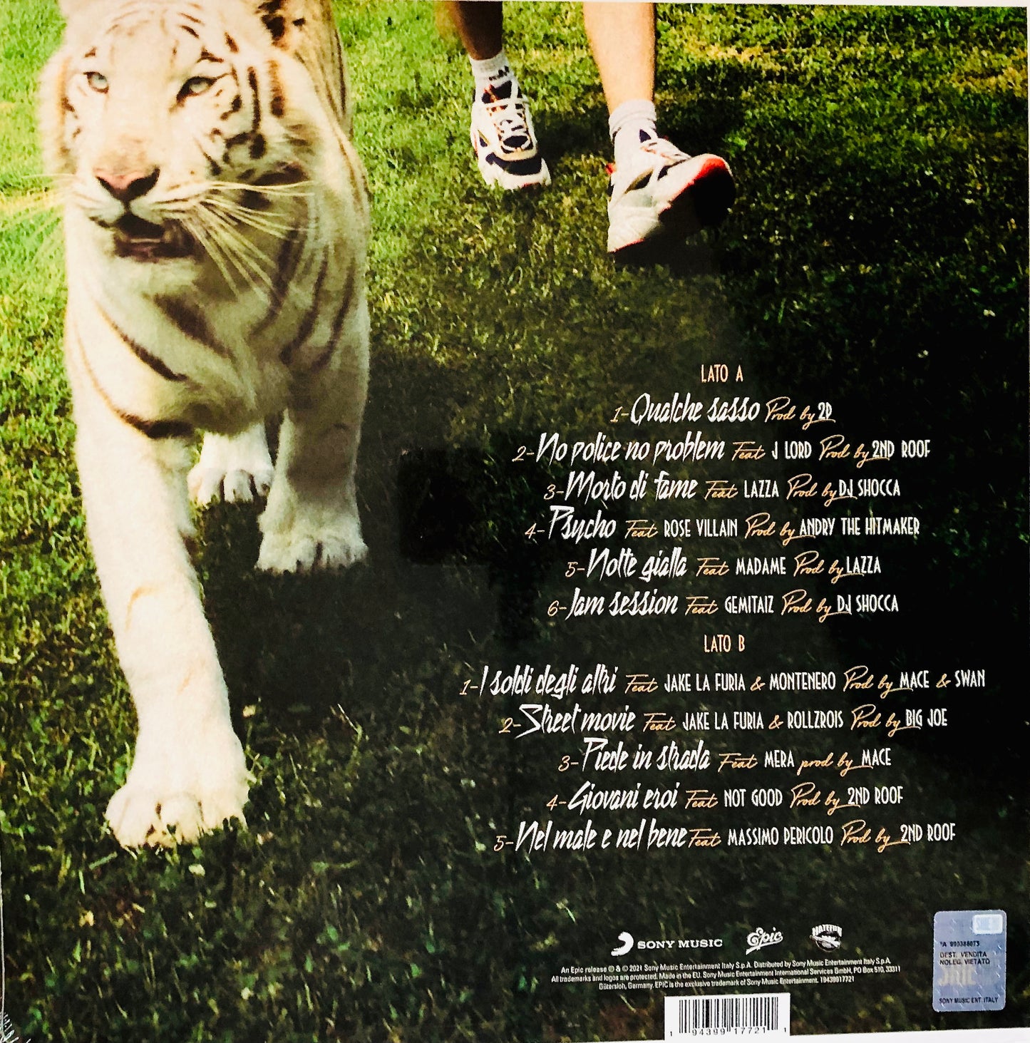 EMIS KILLA - Keta Music VOL. 3 - Vinile Arancione Trasparente