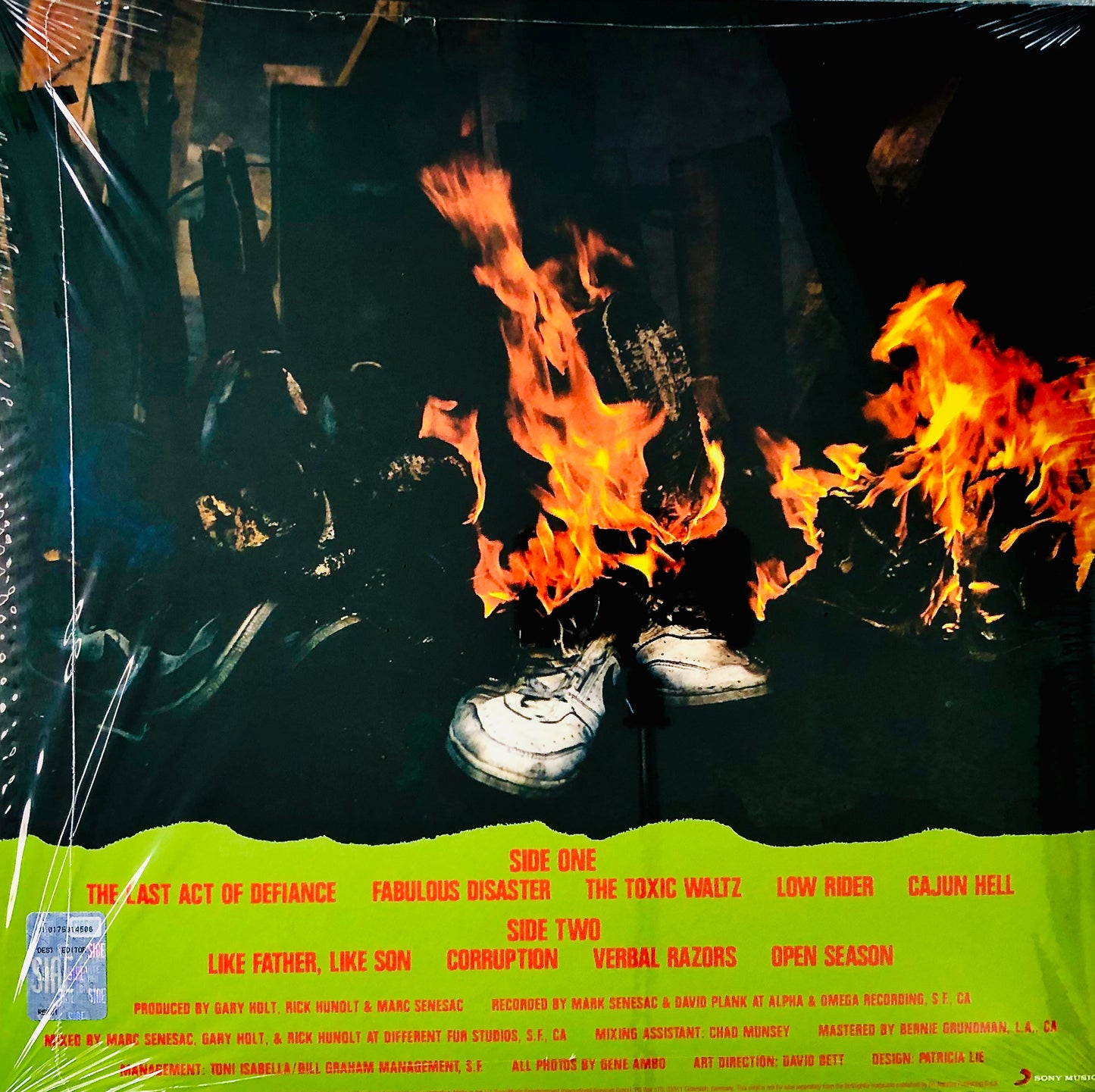 EXODUS - Fabulous Disaster - Vinile Nero Rimasterizzato