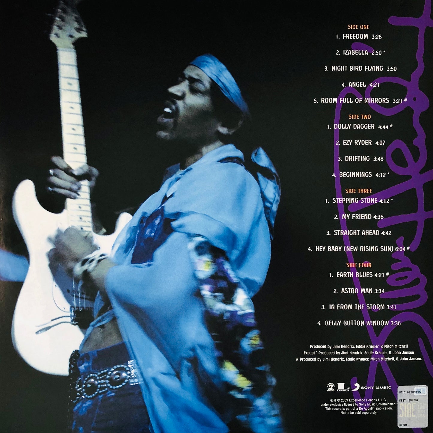 JIMI HENDRIX - First Rays of the New Rising Sun - Doppio Vinile Nero