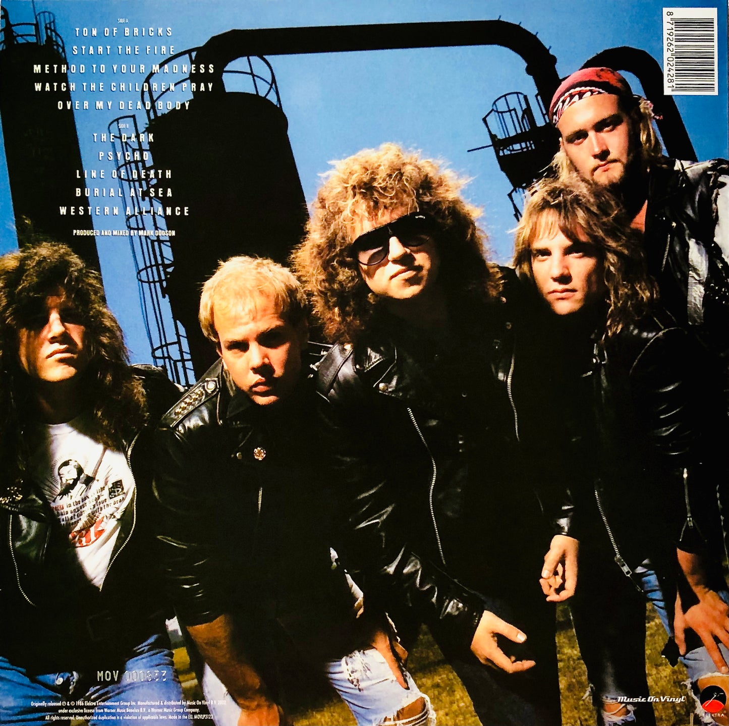 METAL CHURCH - The Dark - Vinile Argento + Toppa e Spilla (Ed. Lim. Num. 2000 copie)