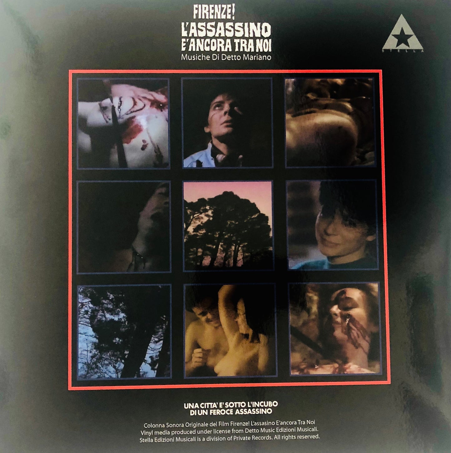 Detto Mariano - Firenze! L’assassino è ancora tra noi - Doppio Vinile Blu Trasparente