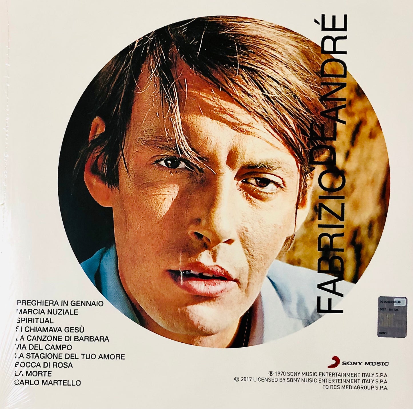 FABRIZIO DE ANDRE’ - Volume 1 - Vinile Nero