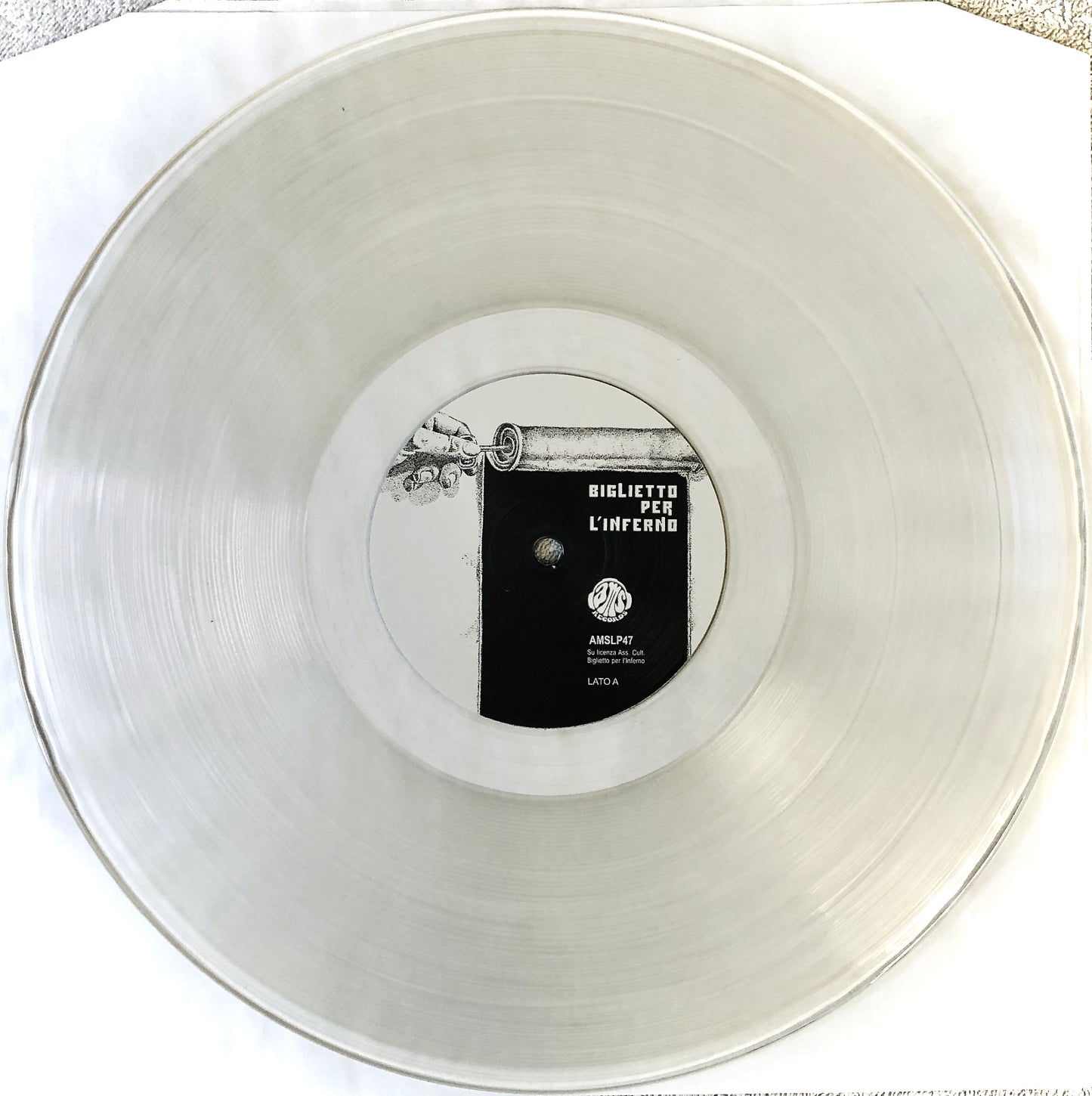 BIGLIETTO PER L’INFERNO - Biglietto per l’Inferno - Vinile Trasparente
