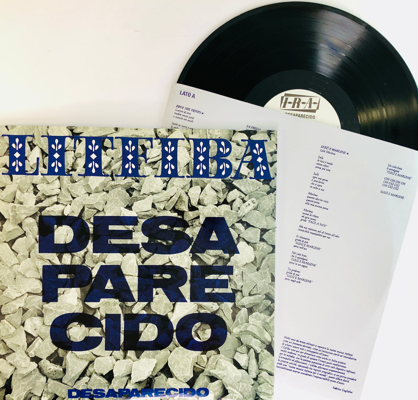 LITFIBA - Desaparecido - Vinile Nero (Black Vinyl)