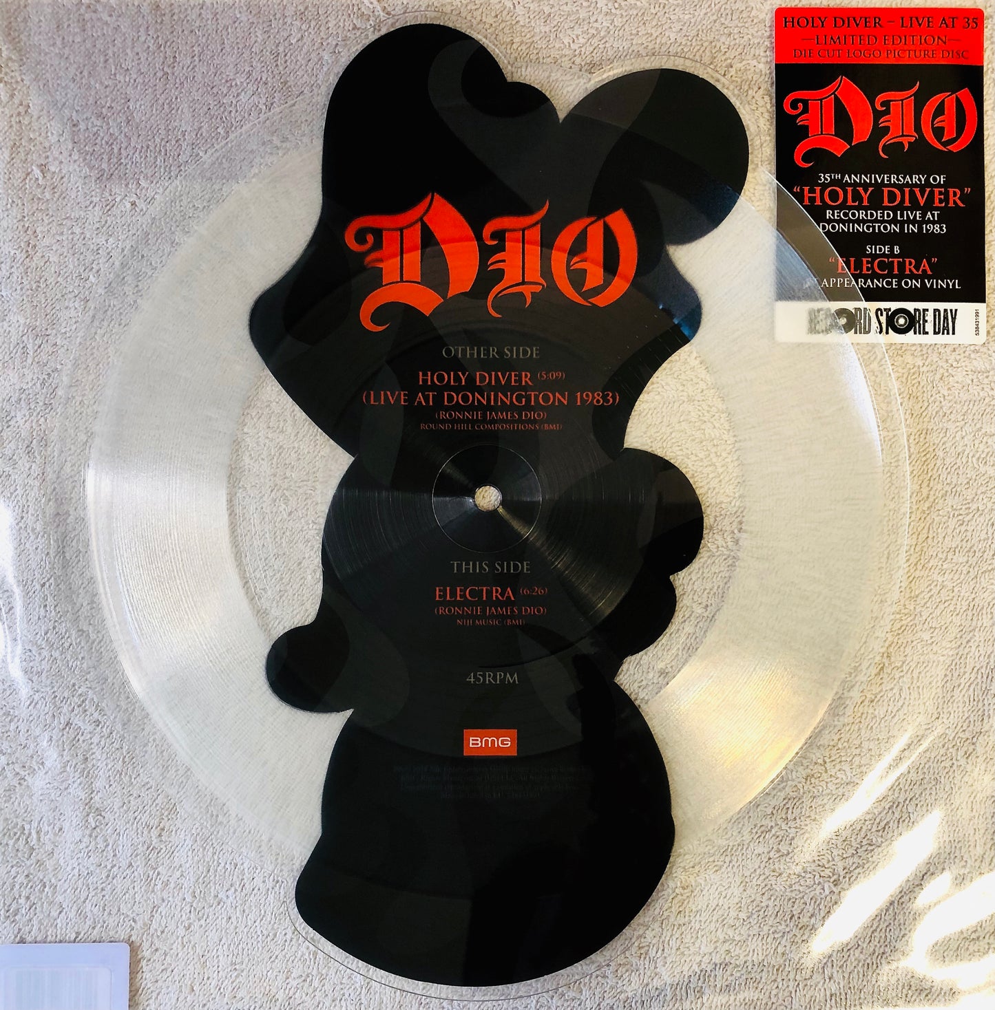 DIO - Holy Diver / Electra - Picture Disc Sagomato (RSD 2018)