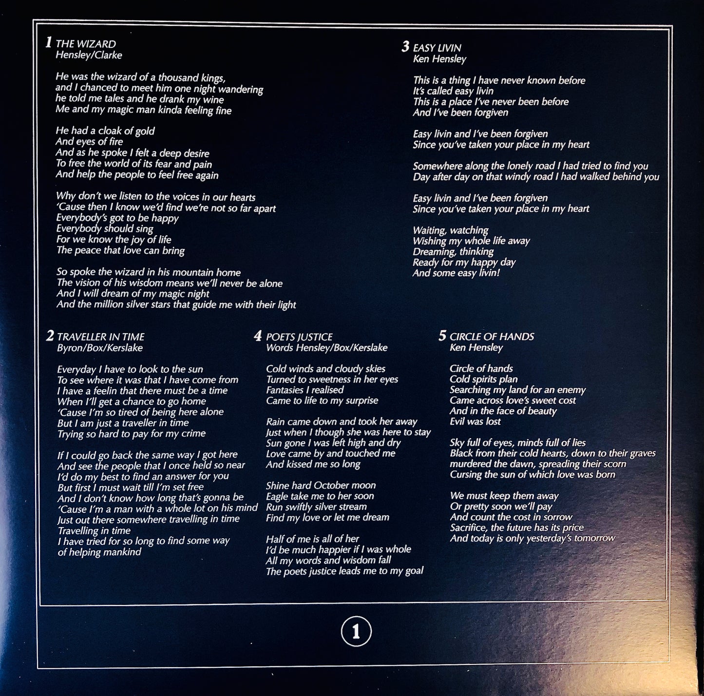 URIAH HEEP - Demons and Wizards - Vinile Nero (Black Vinyl)