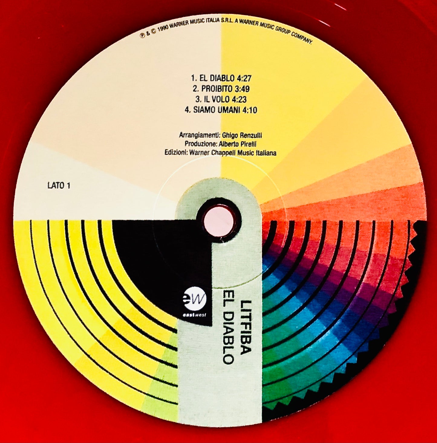 LITFIBA - El Diablo - Vinile Rosso Solido (Ed. Lim. Numerata)