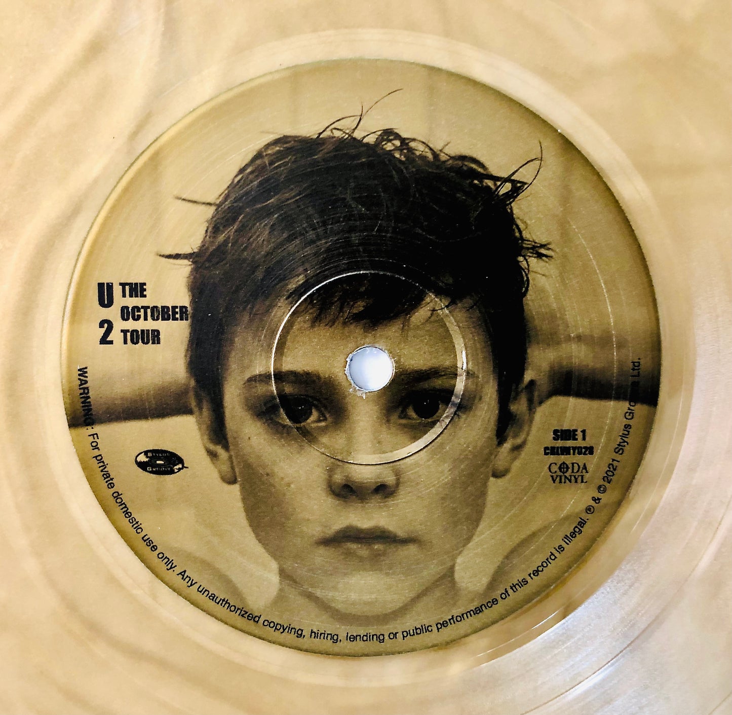 U2 - The October Tour - Vinile Dorato (Edizione Giapponese)