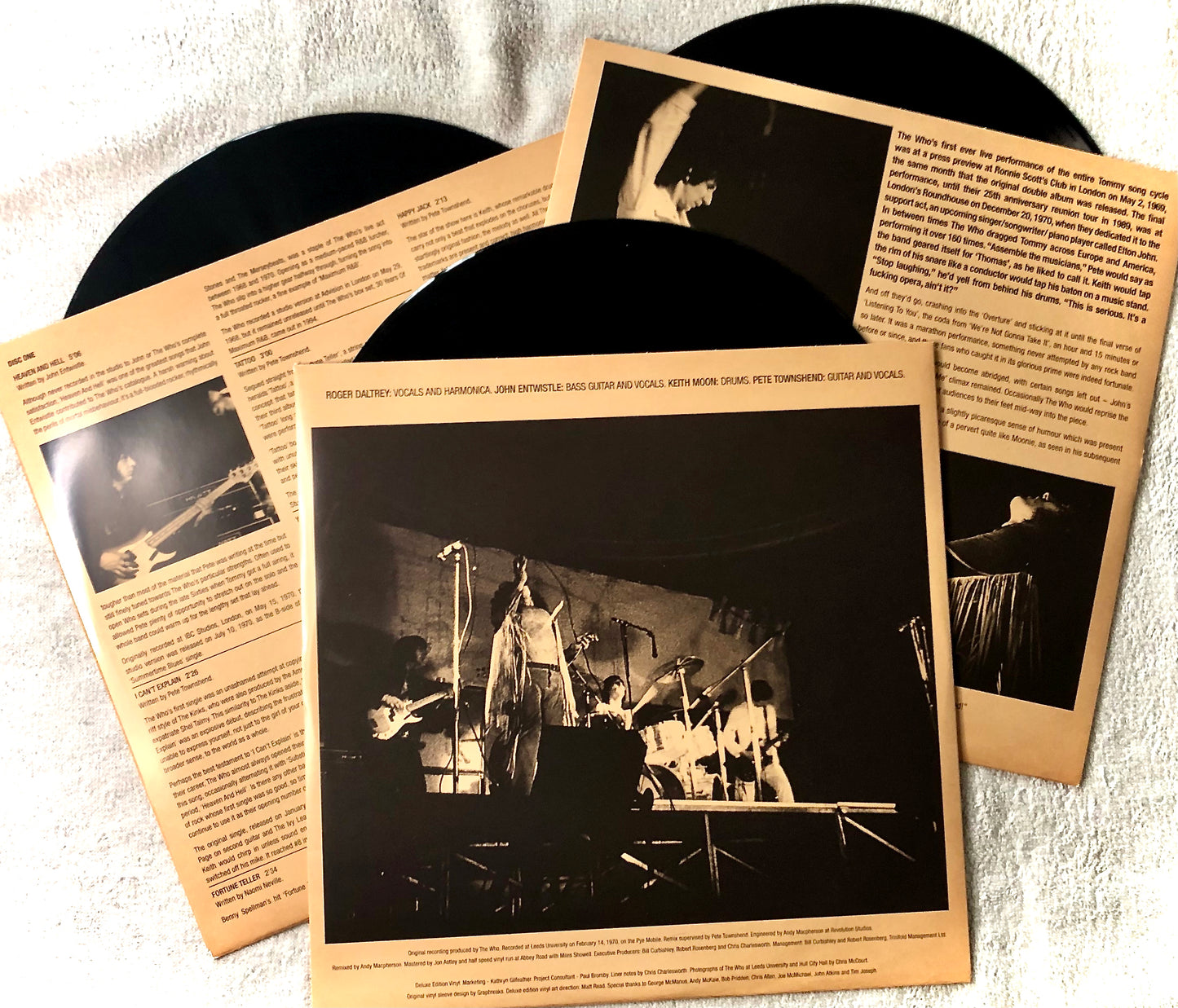 THE WHO - Live at Leeds -  Triplo Vinile Nero