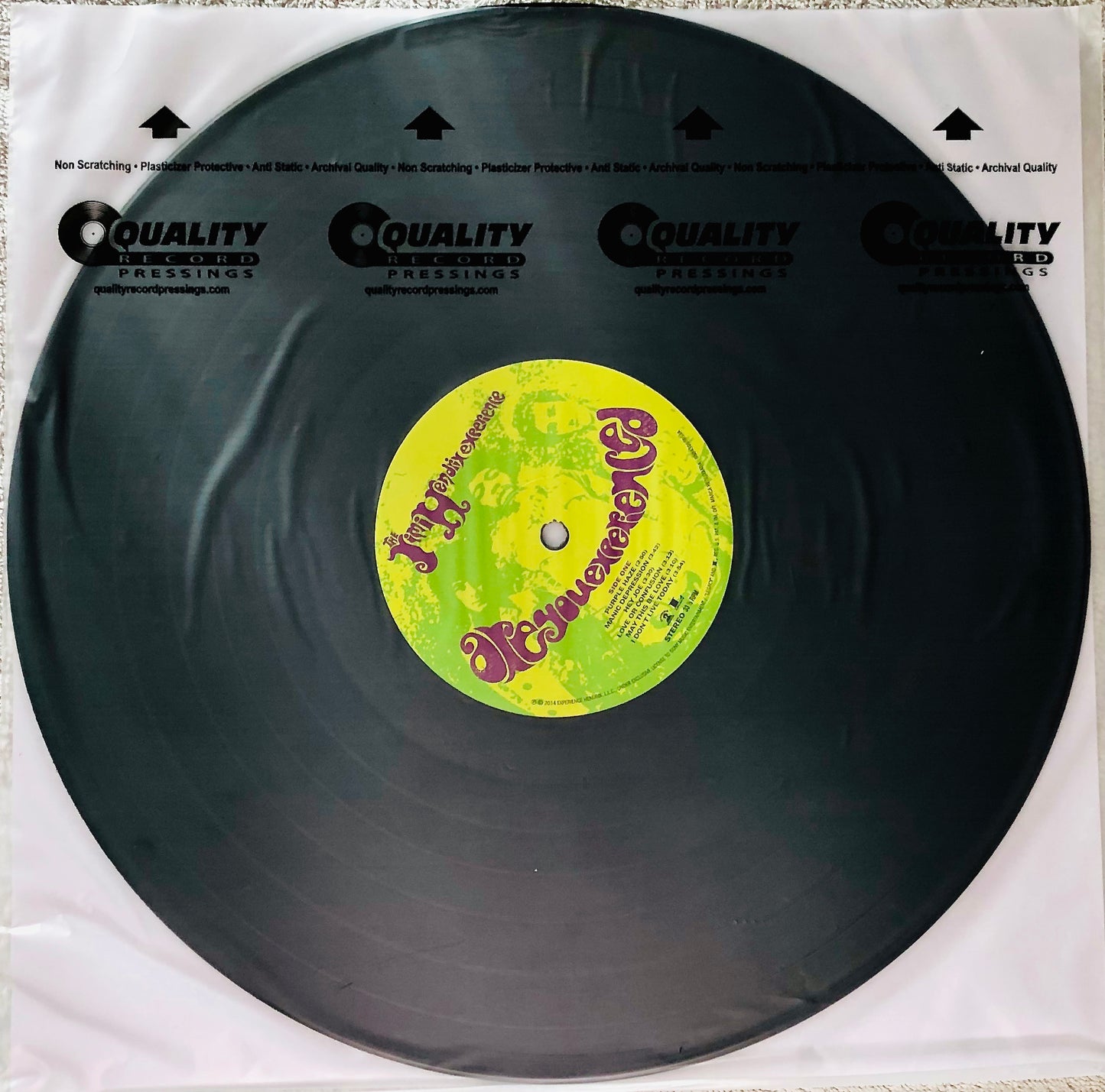 THE JIMI HENDRIX EXPERIENCE - Are You Experienced -  Vinile Audiofilo (Audiophile Black Vinyl)