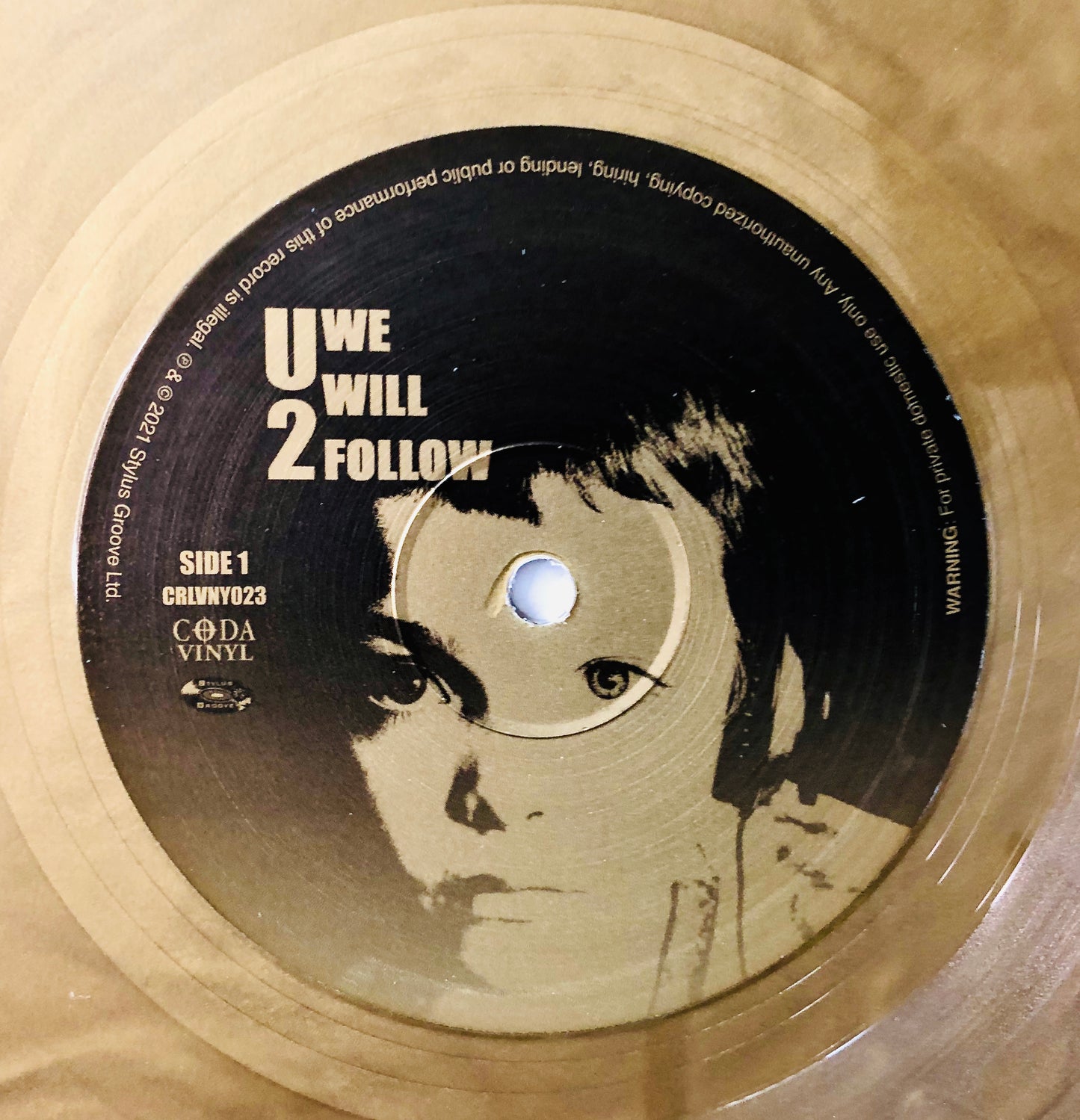 U2 - We Will Follow - Vinile Dorato (Edizione Giapponese) (Ed. Lim. 1000 copie)