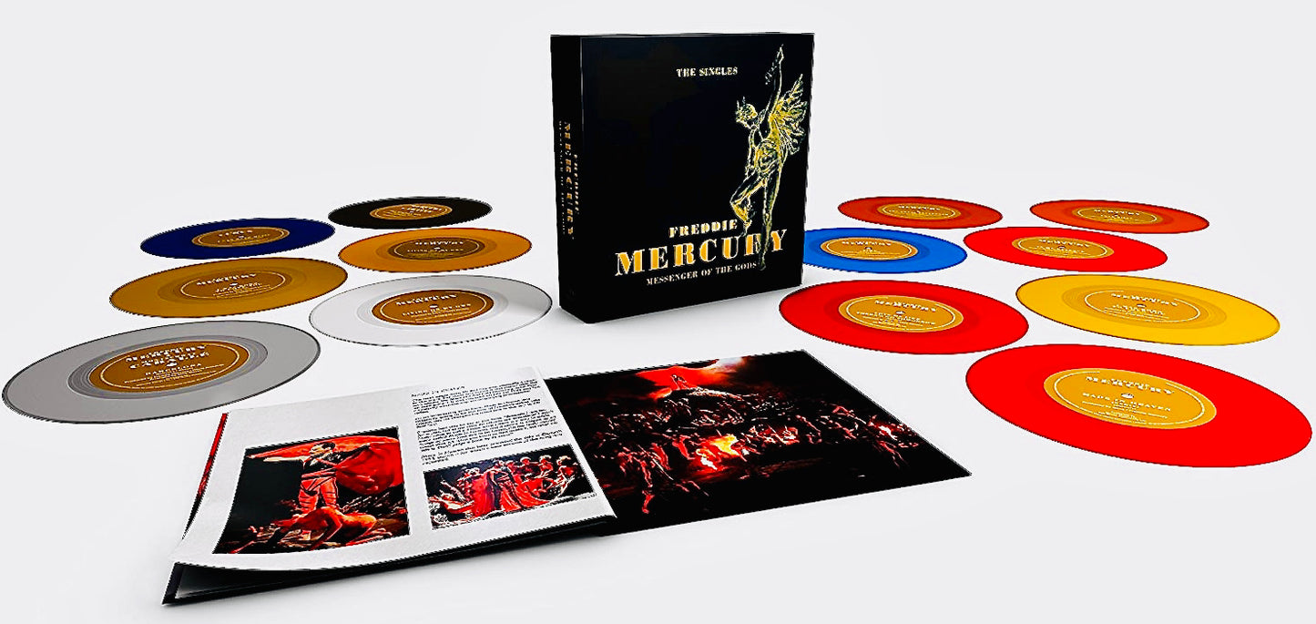 FREDDIE MERCURY - Messenger of the Gods - Cofanetto Deluxe Colorato