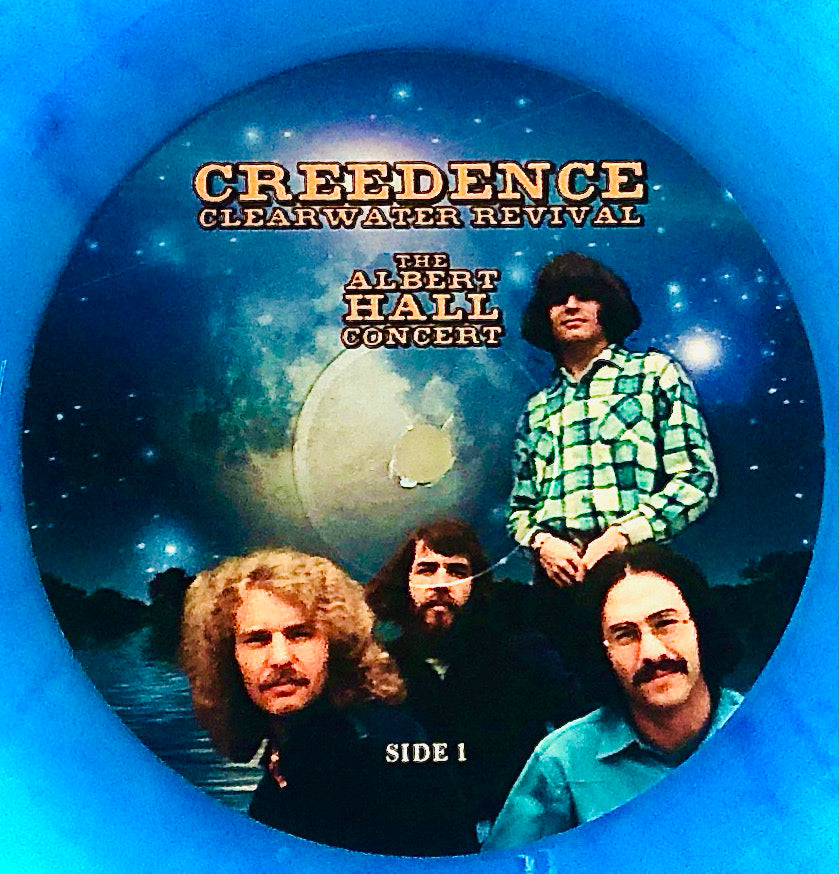 CREEDENCE CLEARWATER REVIVAL - The Albert Hall concert - Vinile Blu Marmorizzato