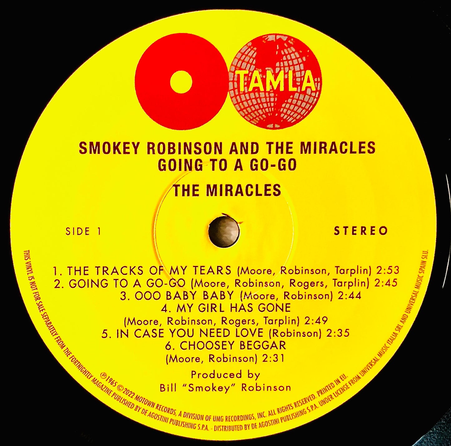 SMOKEY ROBINSON and THE MIRACLES - Going to a Go-Go - Vinile Rimasterizzato (Remastered Vinyl)