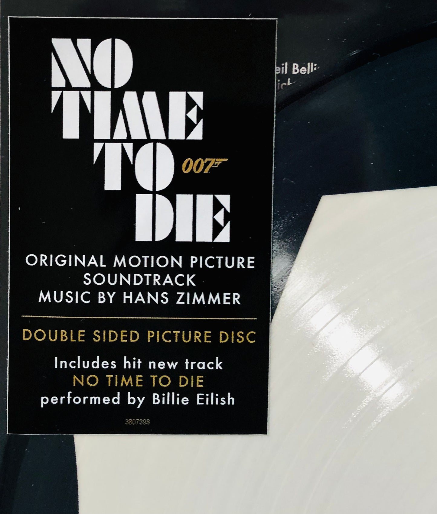 HANS ZIMMER - Non c’è Tempo per Morire 007 (No Time to Die-007) - Vinile Picture Disc