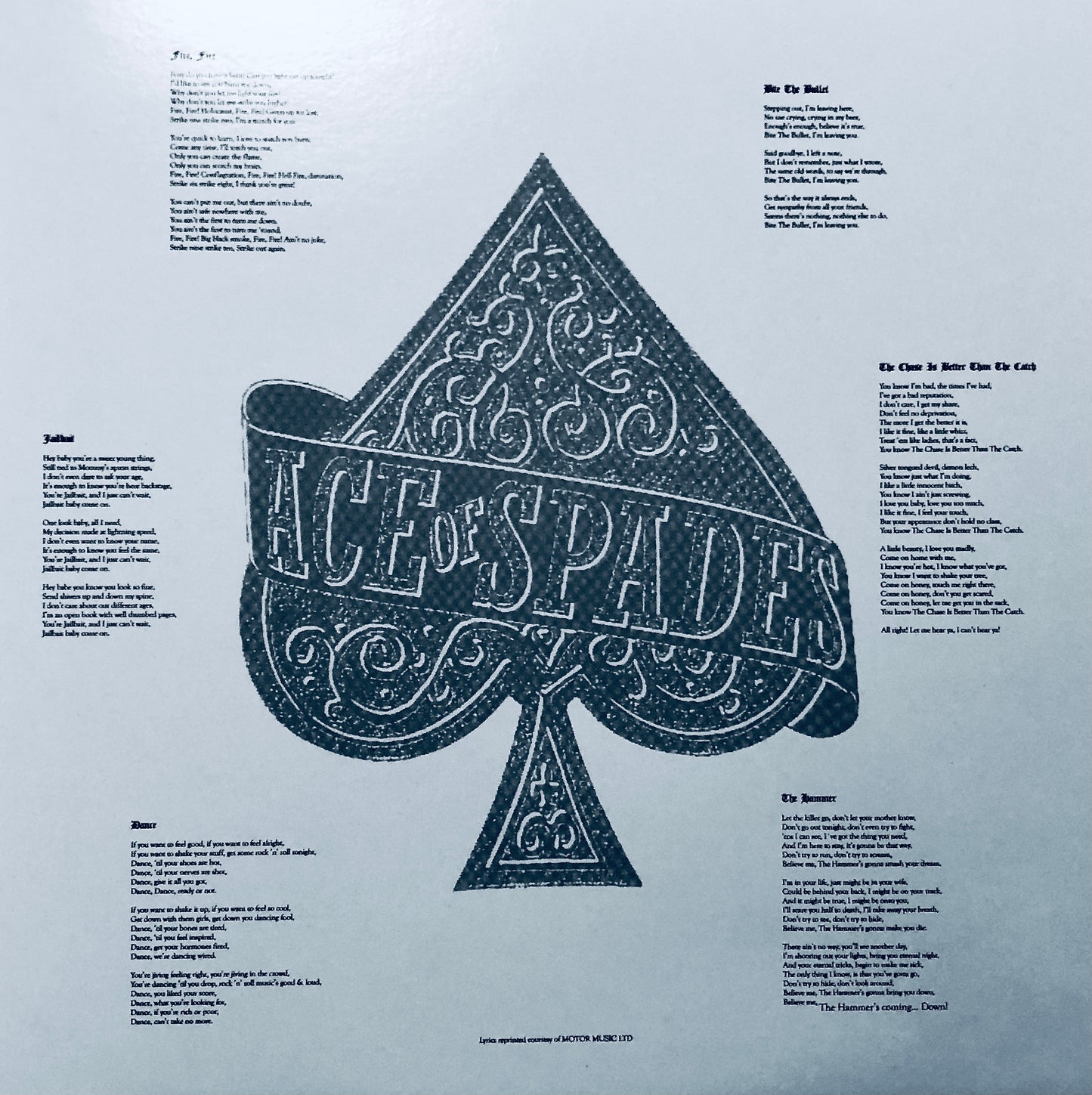 MOTORHEAD - Ace of Spades - Vinile Nero + Toppa