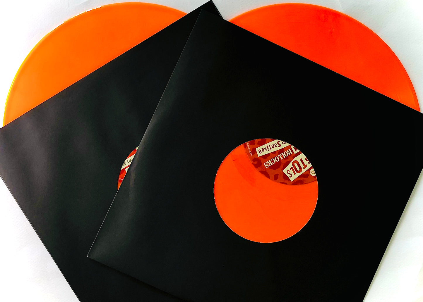 SEX PISTOLS	- Same old ten inch Bollocks in Santiago - Doppio Vinile Arancione Fiammato (importazione UK)