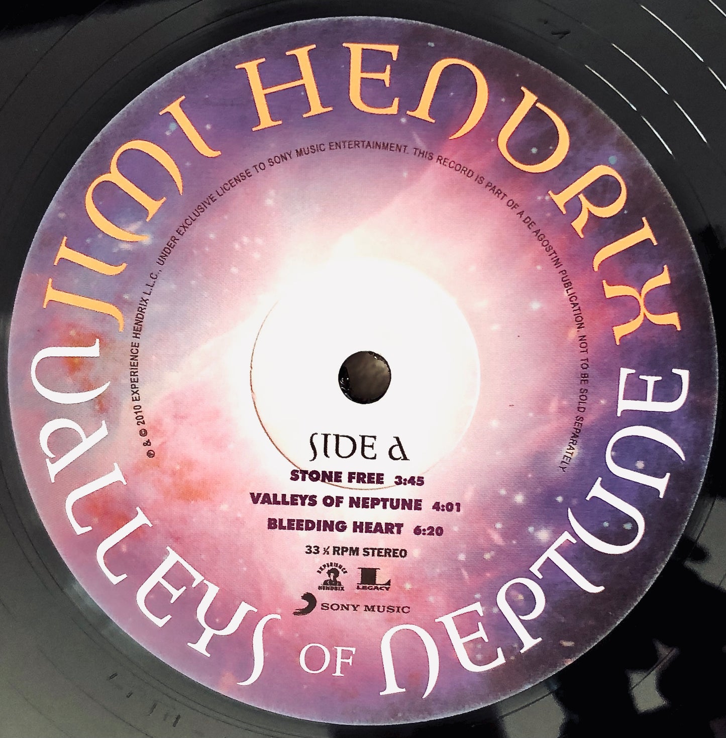 JIMI HENDRIX - Valleys of Neptune - Doppio Vinile Nero