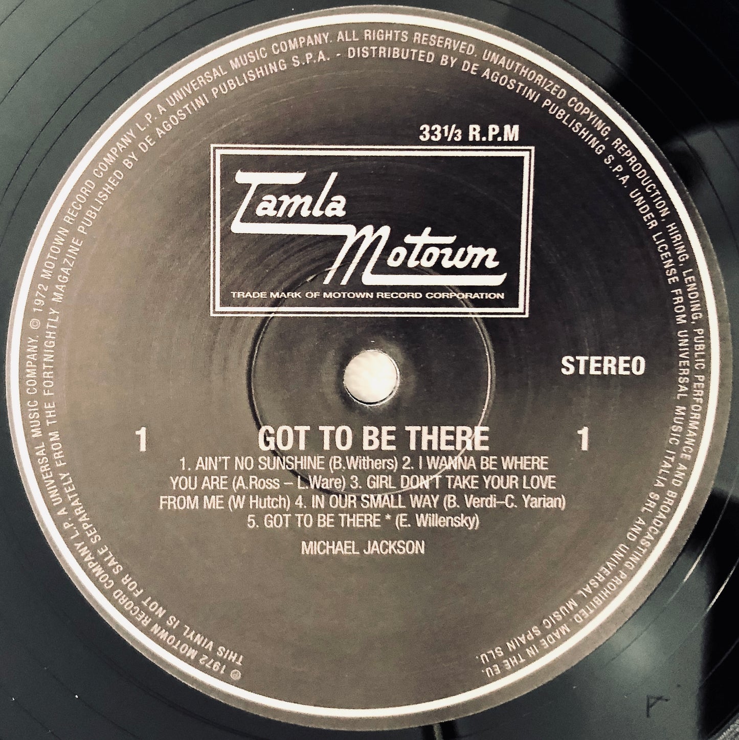 MICHAEL JACKSON - Got to be There - Vinile Nero (Black Vinyl)