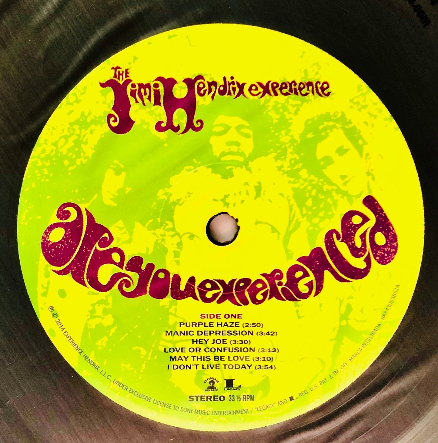 THE JIMI HENDRIX EXPERIENCE - Are You Experienced -  Vinile Audiofilo (Audiophile Black Vinyl)