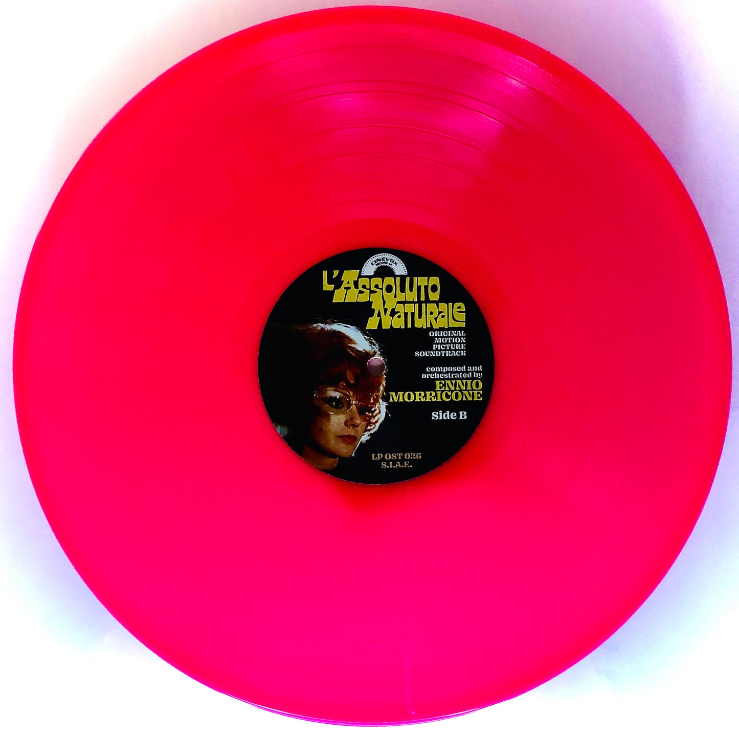 ENNIO MORRICONE - L’Assoluto Naturale - Vinile  Rosa Solido Rimasterizzato / Colonna Sonora