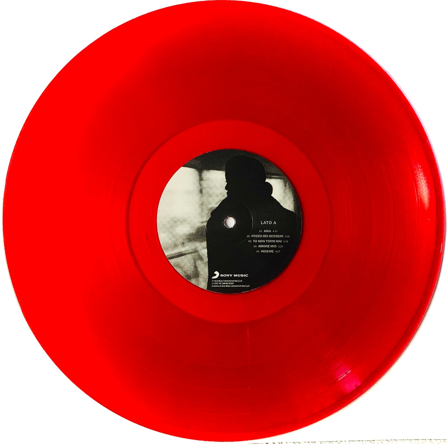 DANIELE SILVESTRI - Sig. Dapatas - Vinile Rosso Trasparente (Ed. Lim. 500 copie)