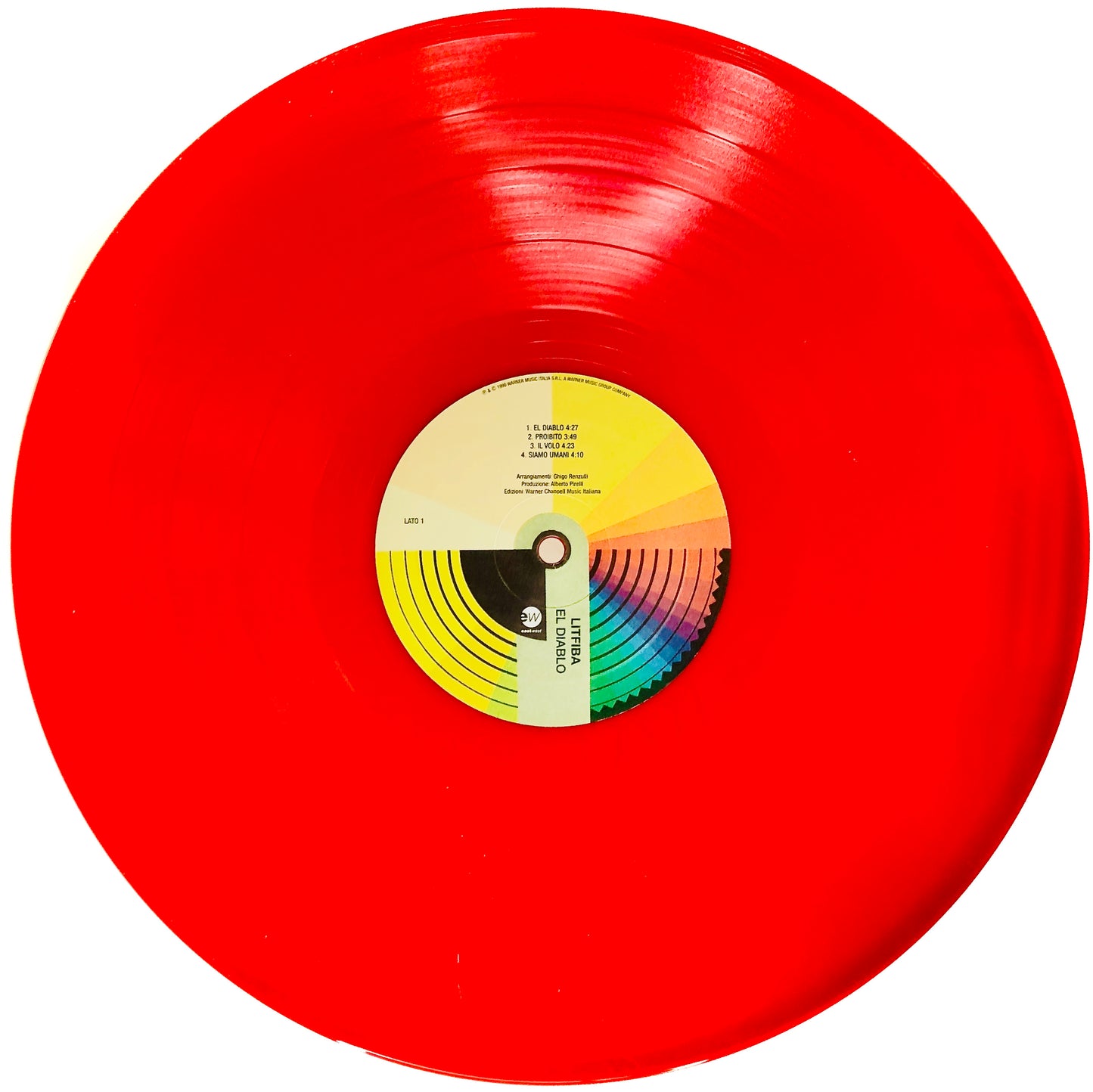 LITFIBA - El Diablo - Vinile Rosso Solido (Ed. Lim. Numerata)