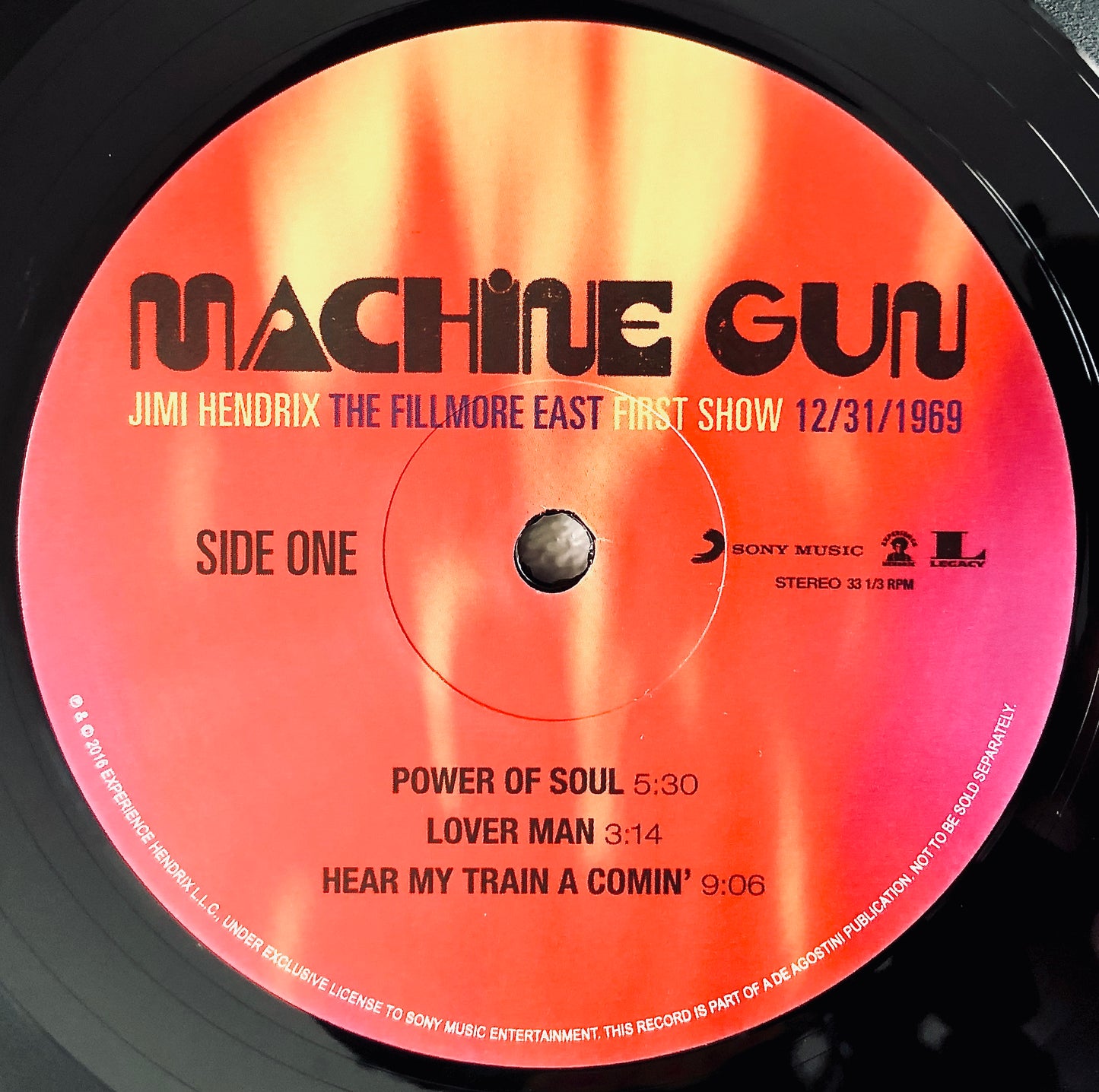 JIMI HENDRIX - Machine Gun (The Fillmore East, First Show 31/12/1969) - Doppio Vinile Nero