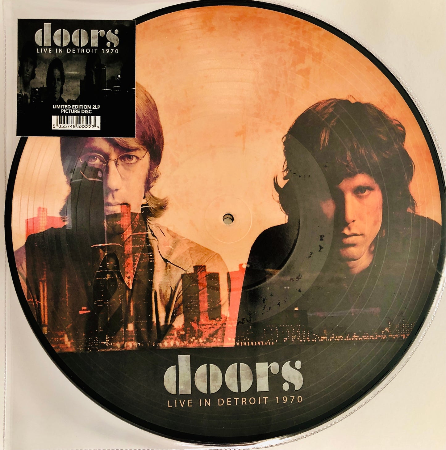 DOORS - Live in Detroit 1970 - Doppio Picture Disc (importazione UK)