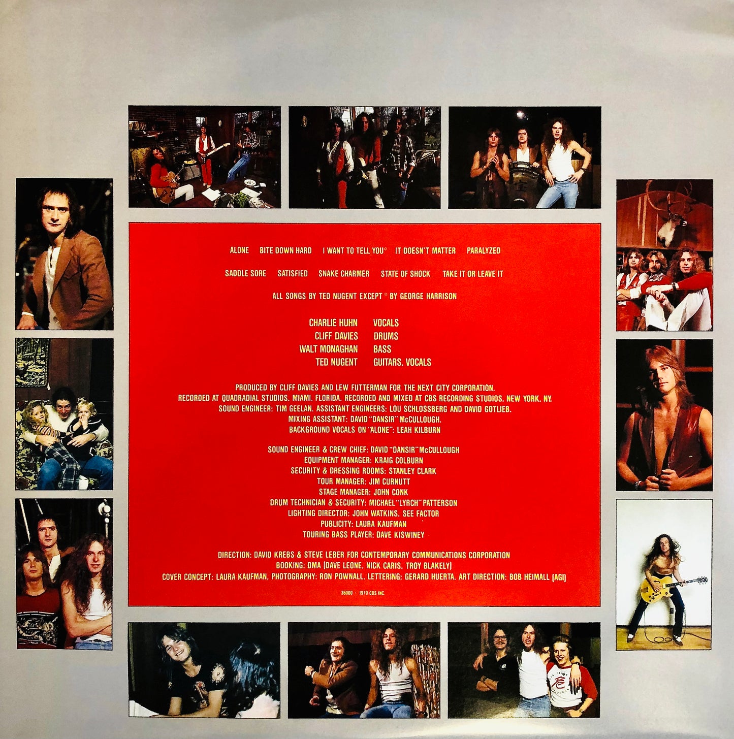TED NUGENT - State of Shock - Vinile Verde Trasparente Rimasterizzato (Ed. Lim. 2000 copie)
