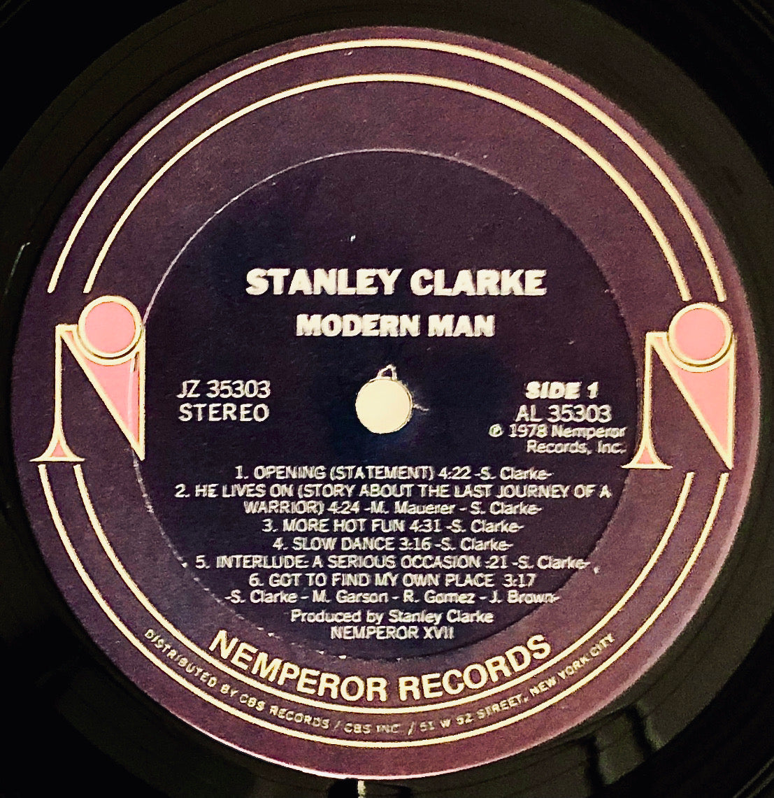 STANLEY CLARK - Modern Man - Vinile Usato (Used Vinyl)