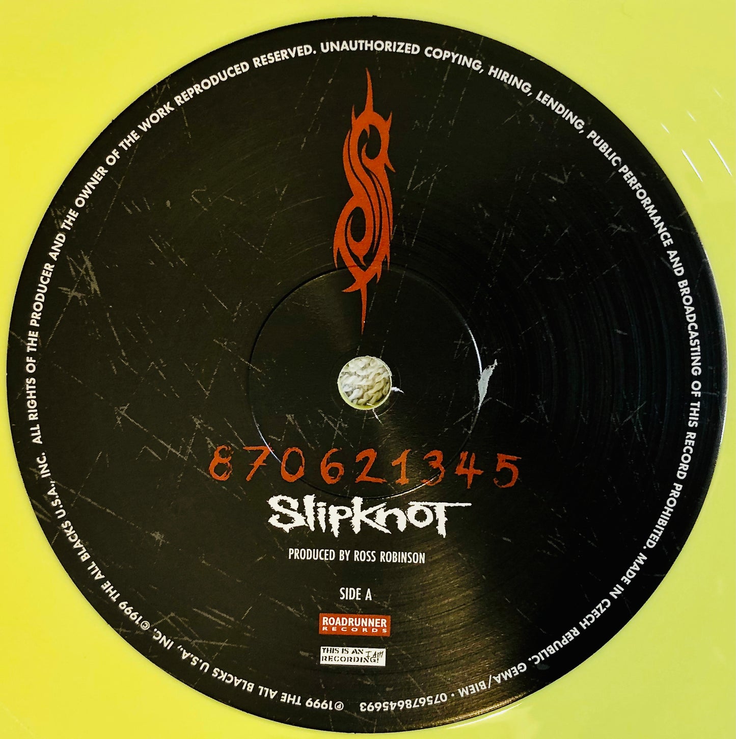 SLIPKNOT - Slipknot - Vinile Giallo Limone (Ed. Lim. 2022)