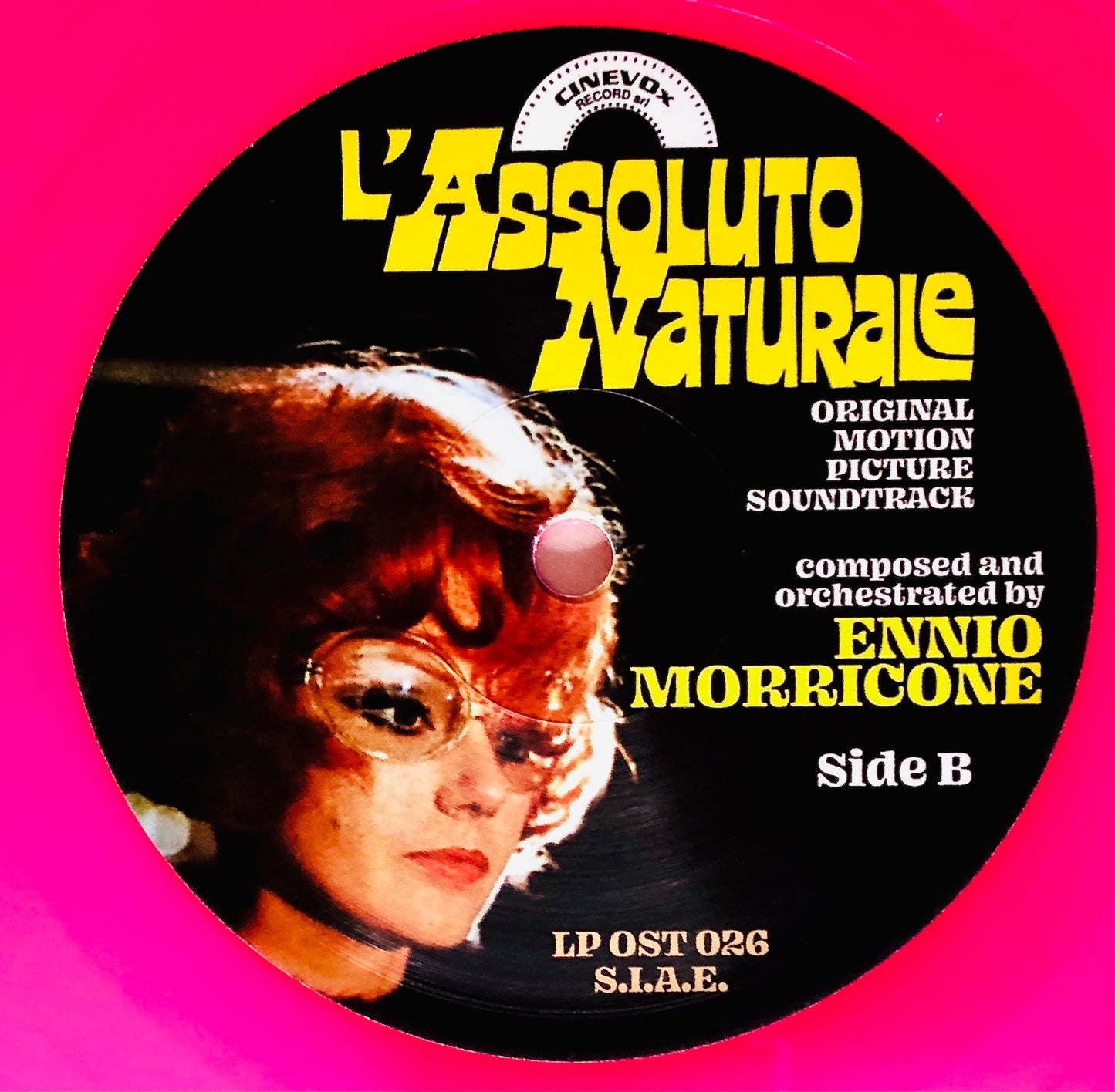 ENNIO MORRICONE - L’Assoluto Naturale - Vinile  Rosa Solido Rimasterizzato / Colonna Sonora