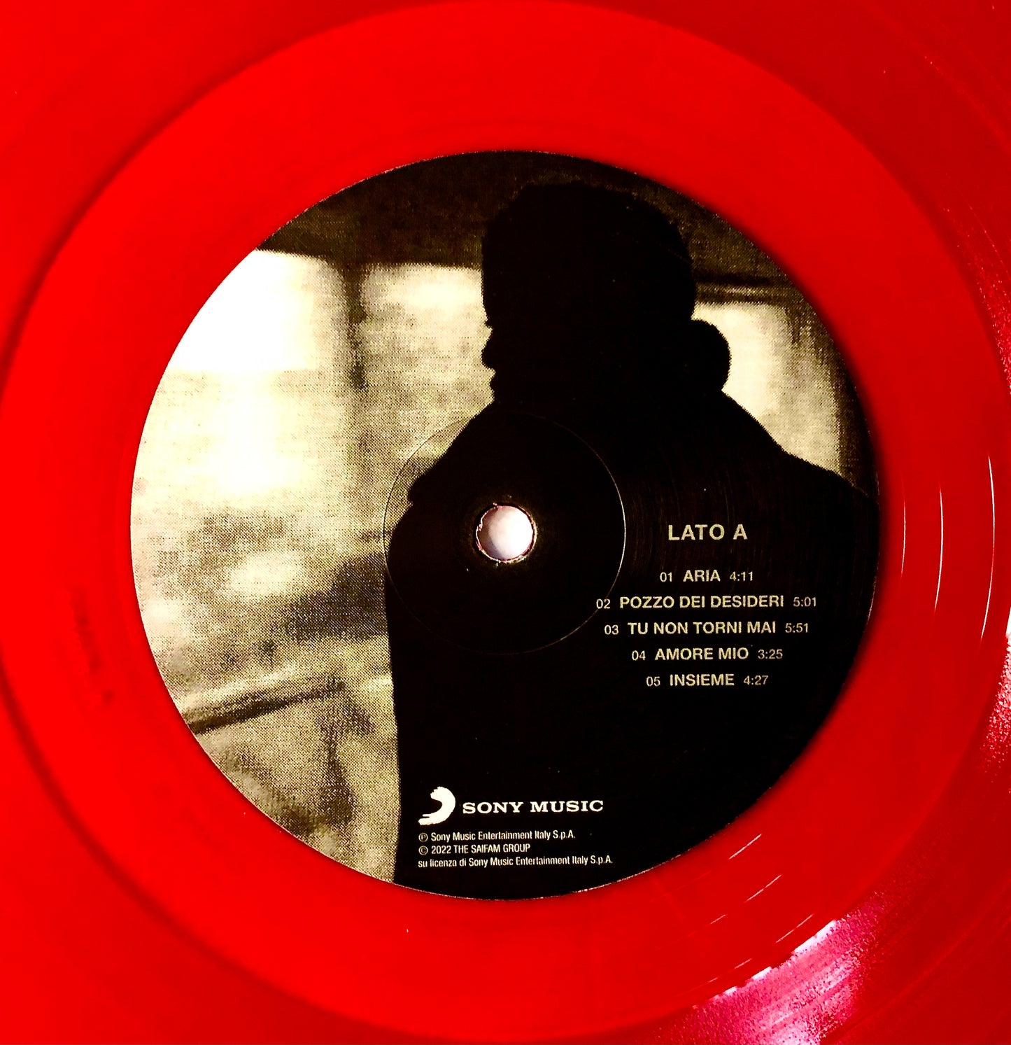 DANIELE SILVESTRI - Sig. Dapatas - Vinile Rosso Trasparente (Ed. Lim. 500 copie)