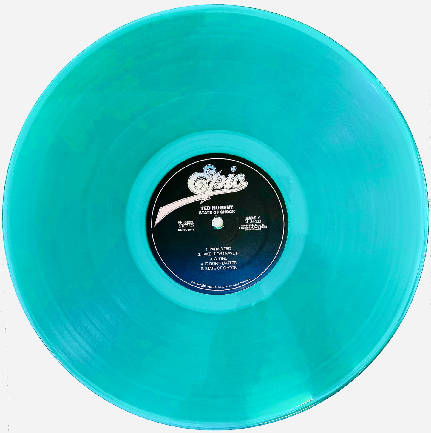 TED NUGENT - State of Shock - Vinile Verde Trasparente Rimasterizzato (Ed. Lim. 2000 copie)