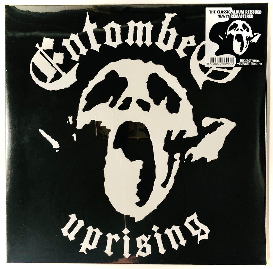 ENTOMBED - Uprising - Vinile Splatter Bianco / Nero / Grigio (Ink Spot Vinyl) (Ed. 2023)