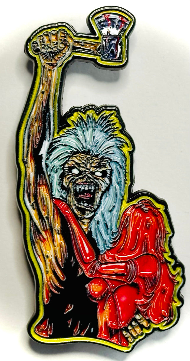 IRON MAIDEN - Bring your Daughter to the Slaughter - Spilla (Pin)