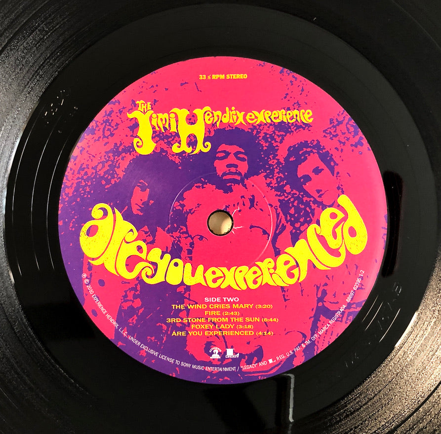 THE JIMI HENDRIX EXPERIENCE - Are you experienced - Vinile Nero Audiofilo (2010)