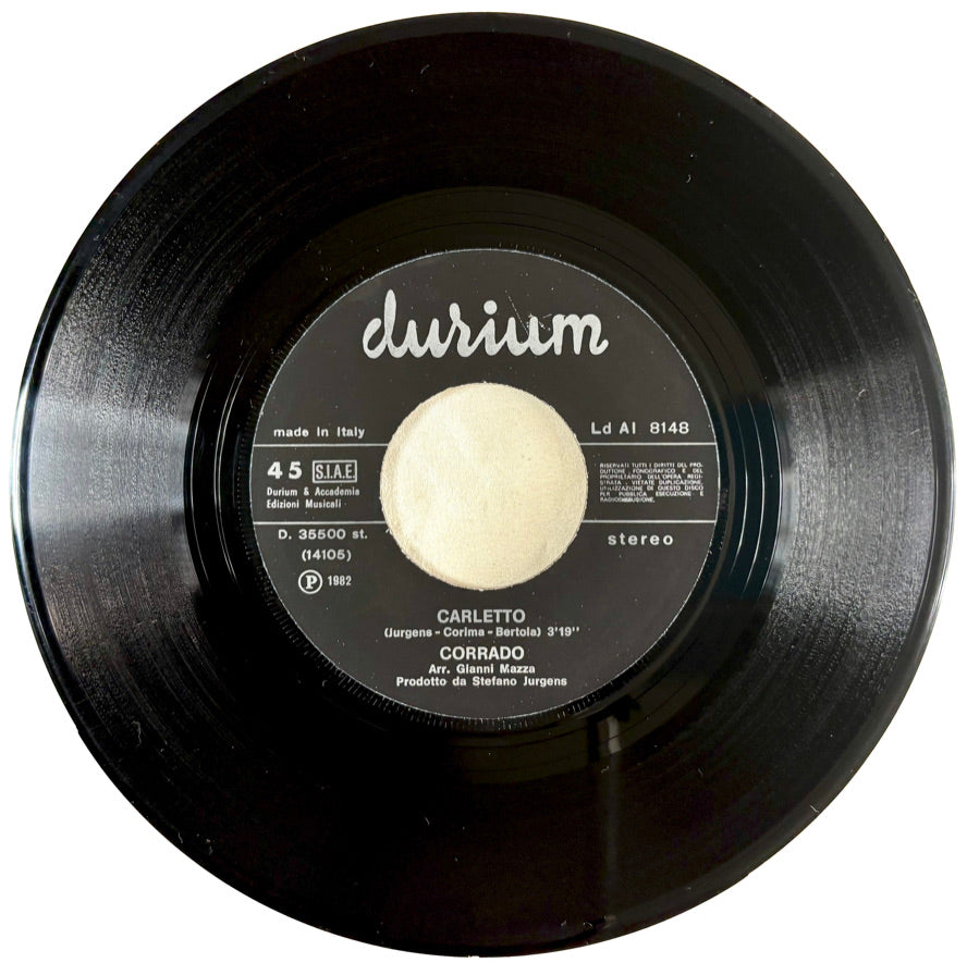 CORRADO - Carletto - Vinile Nero (45rpm)