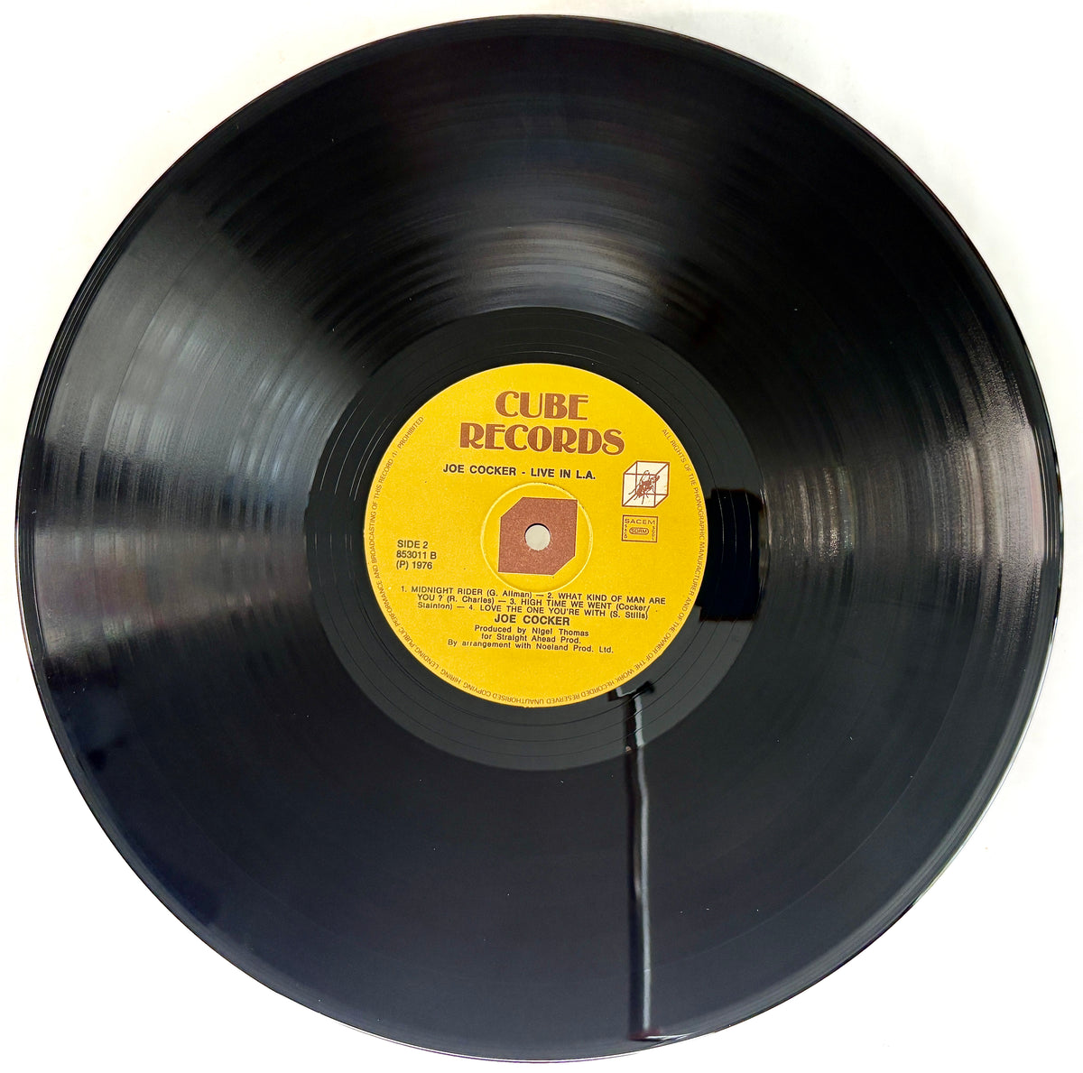 JOE COCKER - Live in L.A. - Vinile Nero (Black Vinyl) (1976)