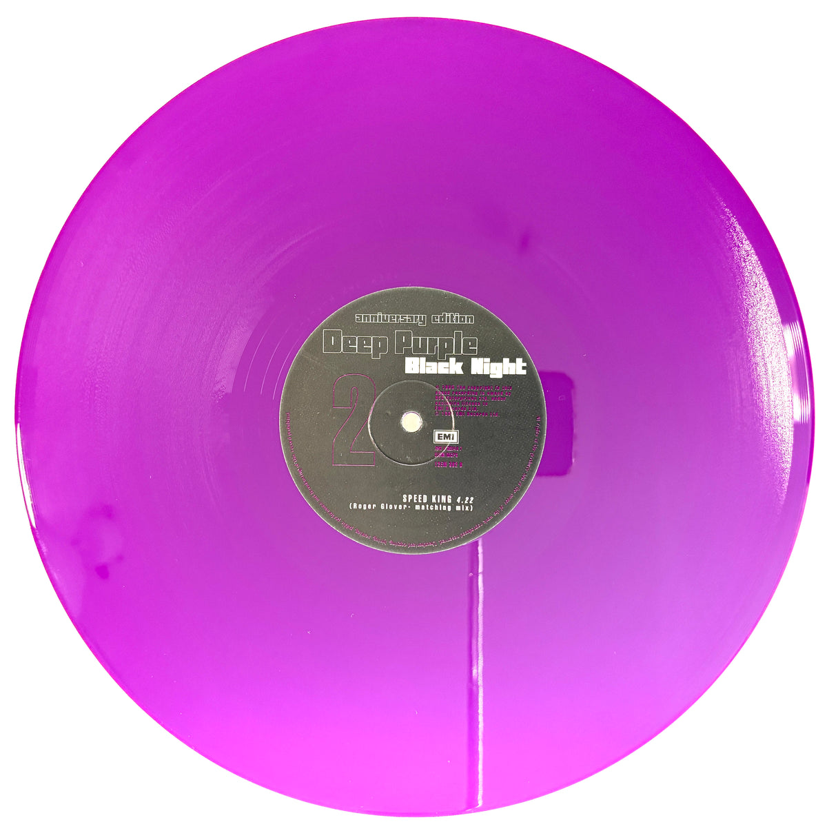 DEEP PURPLE - Black Night (Anniversary Edition) - Vinile Porpora (Purple Vinyl) (UK 1995)