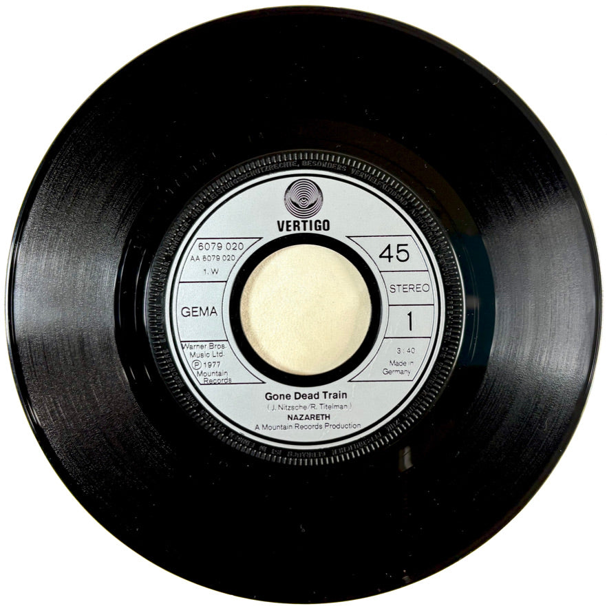 NAZARETH - Gone dead train / Desolation road - Vinile Nero (45rpm)
