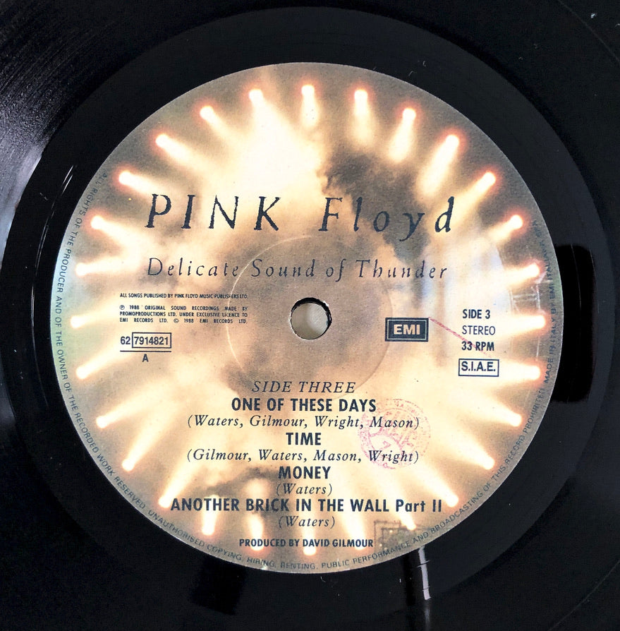 PINK FLOYD - Delicate Sound of Thunder - Doppio Vinile Nero (1988)