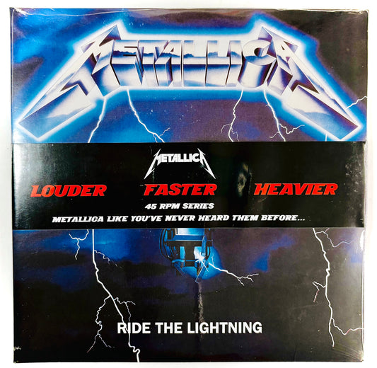 METALLICA - Ride the Lightning - Doppio Vinile Nero (45rpm Series, 2008)