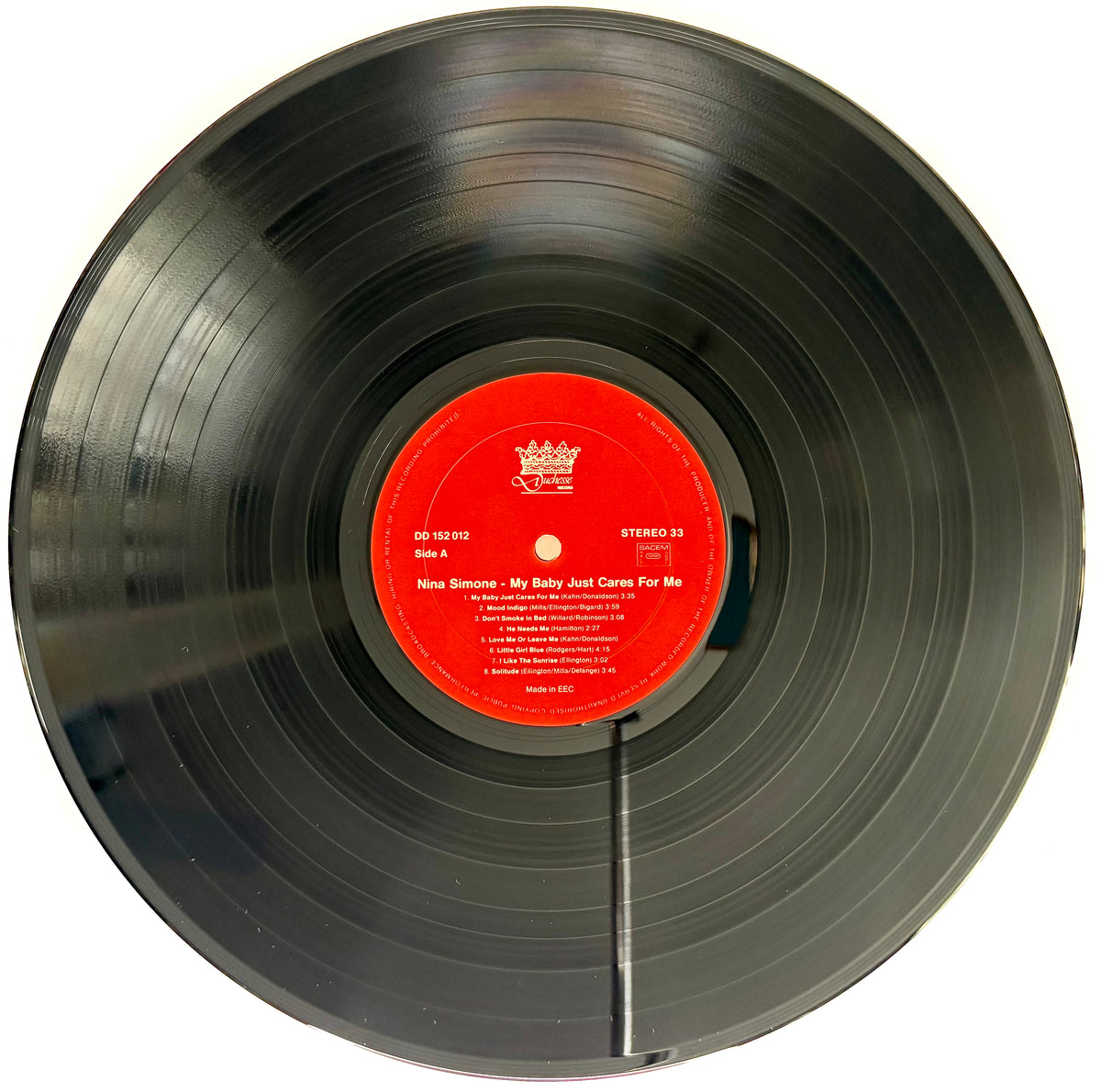 NINA SIMONE - My baby just cares for me - Vinile Nero (Black Vinyl) (1988)