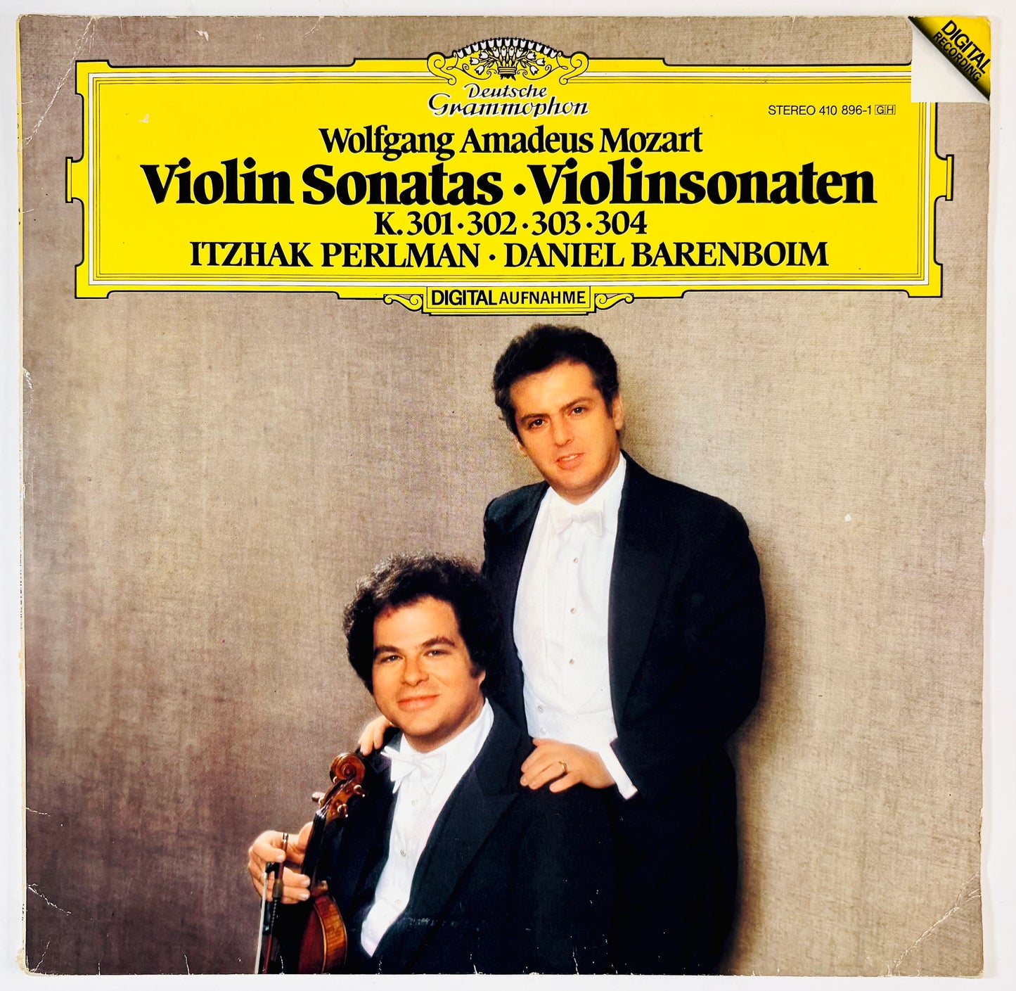 Barenboim Daniel - Wolfgang Amadeus Mozart (Violin Sonatas) - Vinile Nero (Black Vinyl)