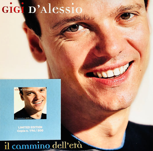 GIGI D’ALESSIO - Il cammino dell’età - Doppio Vinile Azzurro Solido (Ed. Lim. Numerata)