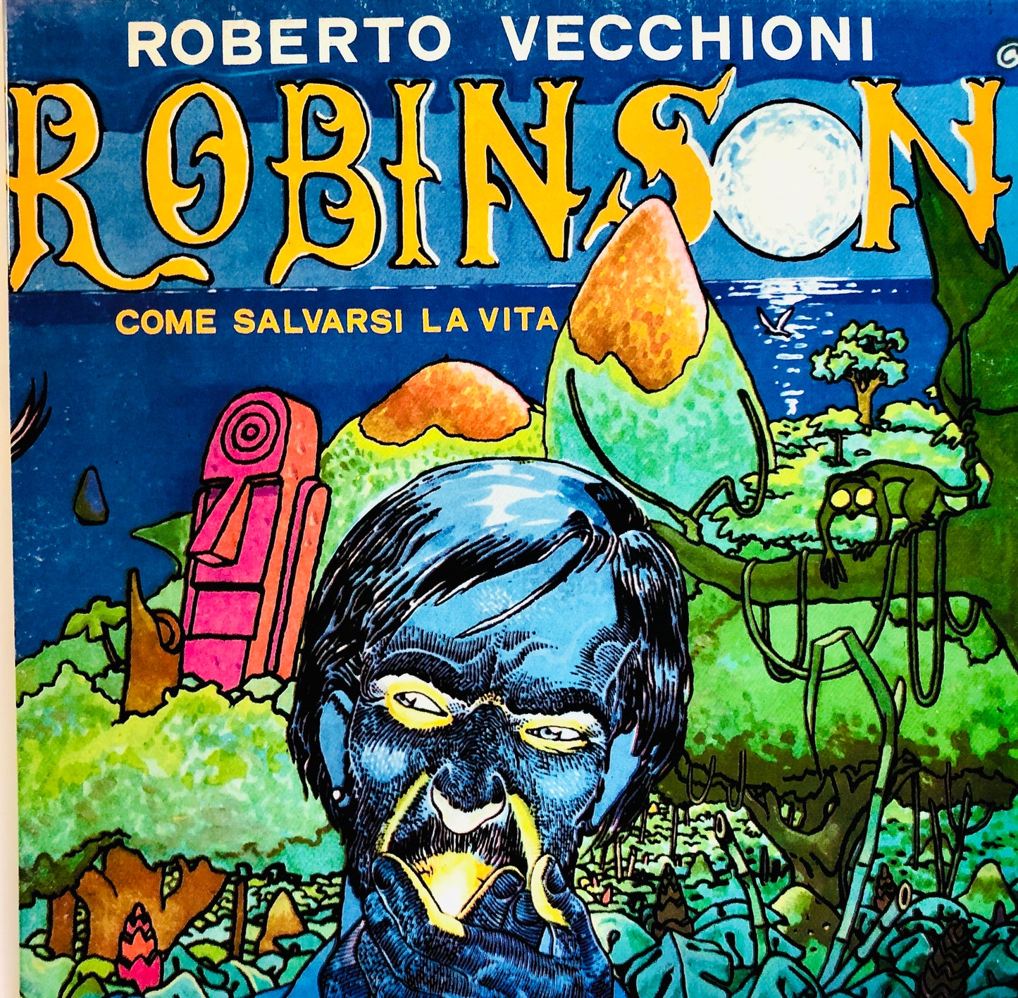 ROBERTO VECCHIONI - Robinson (come salvarsi la vita) - Vinile Nero